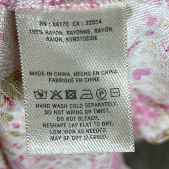 Anthropologie Maeve Bretta Gathered Swing Tank Top Floral - Picture 11 of 12